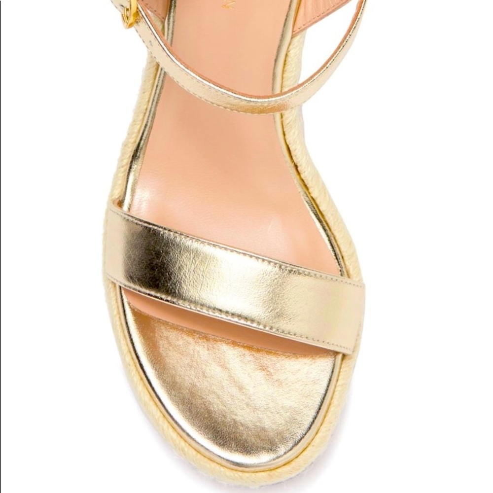Stuart Weitzman Leather Espadrille size 8 (New)